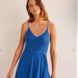 NWT Crochet-Trim Knitted Dress